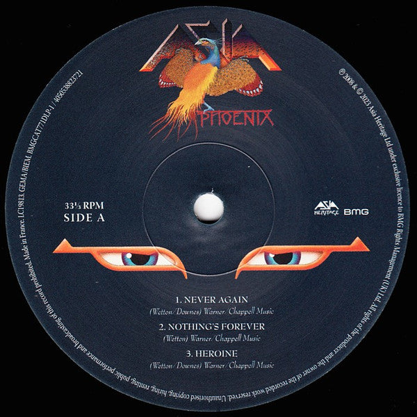 Asia  – Phoenix    ,  2LP ,
