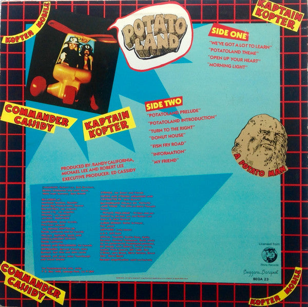 Spirit  ‎– The Adventures Of Kaptain Kopter & Commander Cassidy In Potato Land