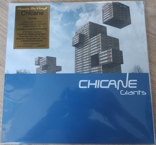 Chicane – Giants  ,  2LP , Limited Edition, Numbered,  Orange Marbled, 180g, Audiophile