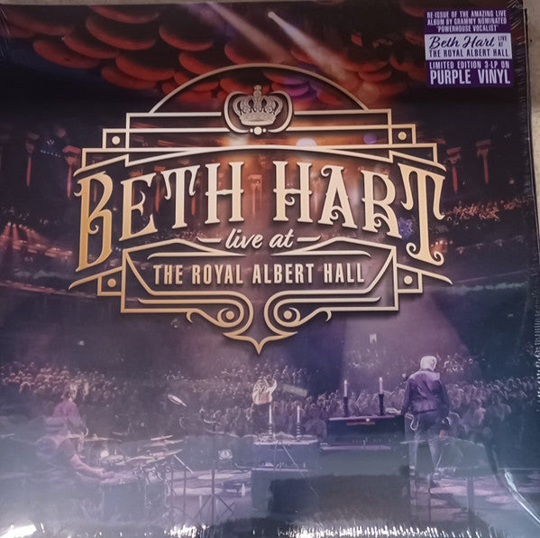 Beth Hart – Live At The Royal Albert Hall, 3xLP, Purple Vinyl