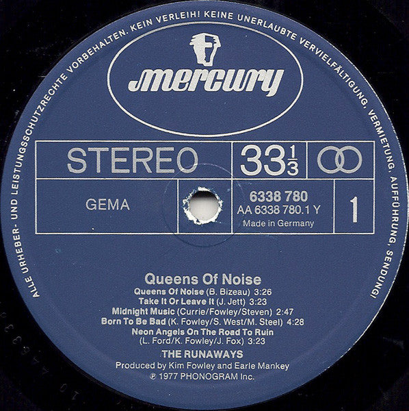 The Runaways – Queens Of Noise    , ( Lita Ford , Joan Jett ... )