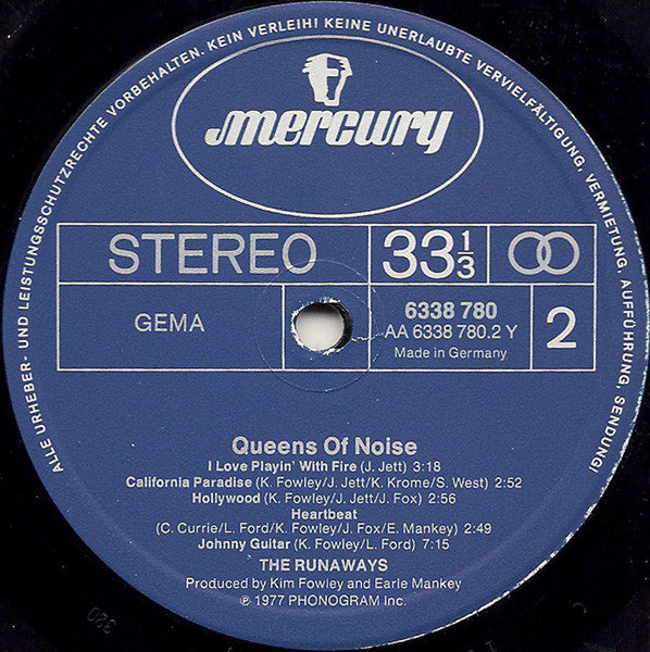 The Runaways – Queens Of Noise    , ( Lita Ford , Joan Jett ... )