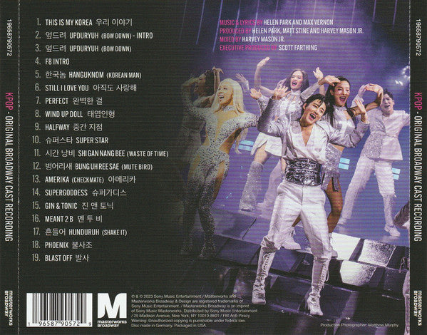 "KPOP" Original Broadway Cast – KPOP - Original Broadway Cast Recording