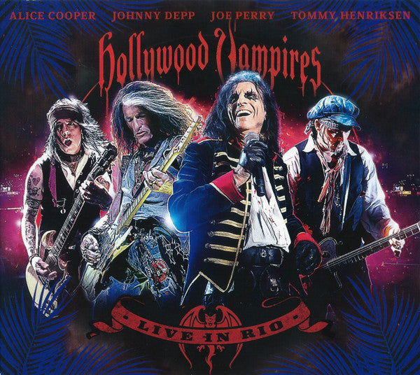 Hollywood Vampires – Live In Rio, 2 x LP, Gatefold, Limited Edition, Numbered( 1702/10000)