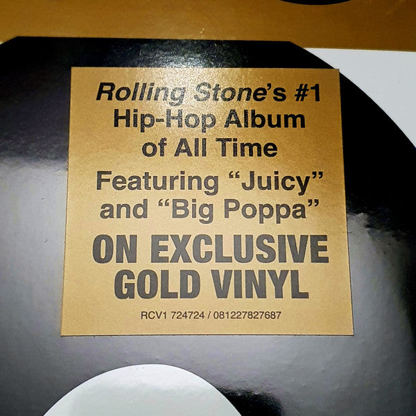 The Notorious B.I.G. – Ready To Die   ,  2LP , Gatefold , Gold vinyl