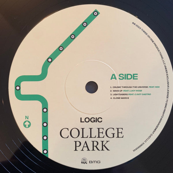 Logic  – College Park   ,  2LP , Gatefold