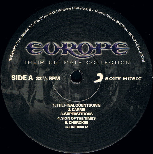 Europe– Their Ultimate Collection