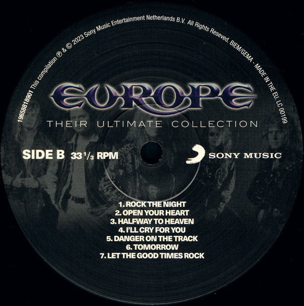 Europe  – Their Ultimate Collection