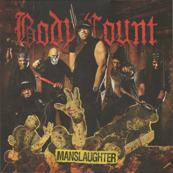 Body Count – Manslaughter, Cloudy Blood Red Vinyl