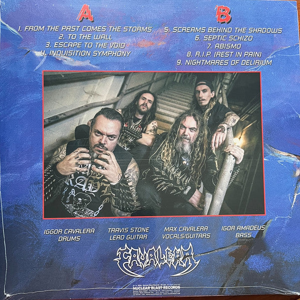 Cavalera ‎– Schizophrenia   ,  Limited Edition, Curacao Transparent