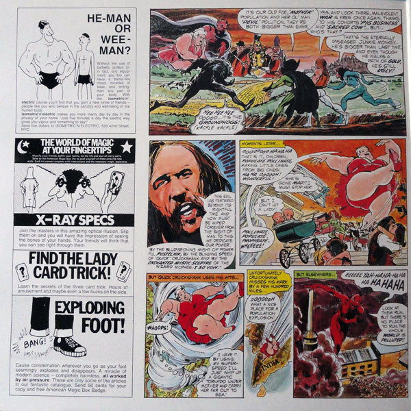 Groundhogs* ‎– Who Will Save The World? The Mighty Groundhogs!    ,  Gatefold