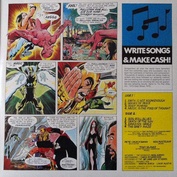 Groundhogs* ‎– Who Will Save The World? The Mighty Groundhogs!    ,  Gatefold