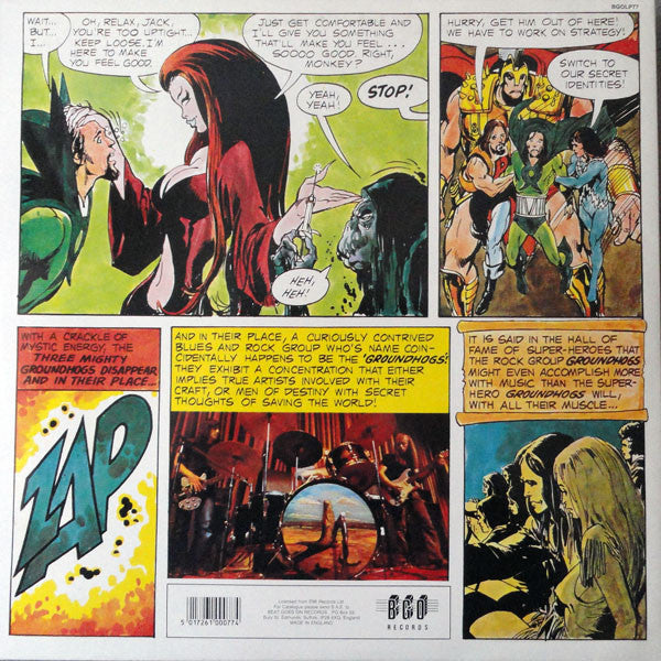 Groundhogs* ‎– Who Will Save The World? The Mighty Groundhogs!    ,  Gatefold