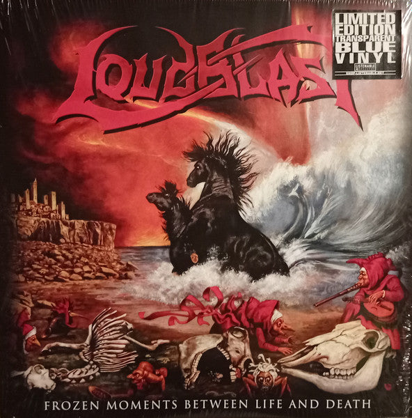 Loudblast – Frozen Moments Between Life And Death, Limited Edition, Blue Transparent Vinyl