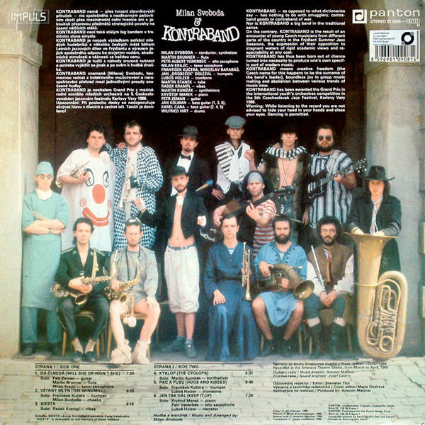 Milan Svoboda & Kontraband (3) – Jen Tak Dál = Keep It Up, 1st Press