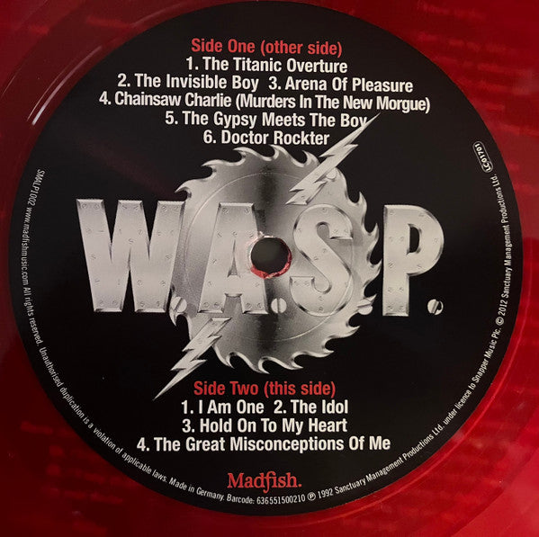 W.A.S.P. – The Crimson Idol   ,   Special Edition, Red