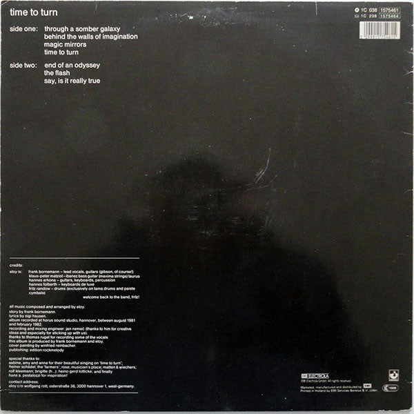 Eloy – Time To Turn