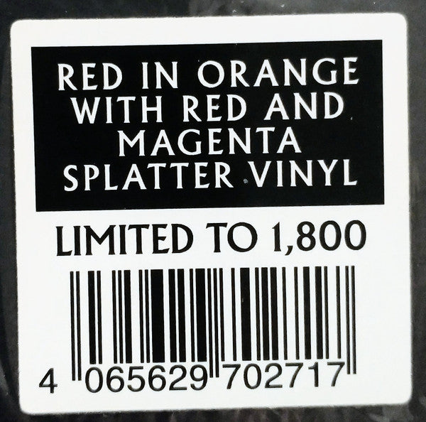 Ringworm – Seeing Through Fire, Limited Edition, Red In Orange W/ Red & Magenta Splatter