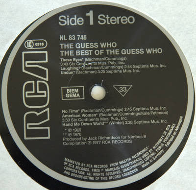 The Guess Who – The Best Of The Guess Who
