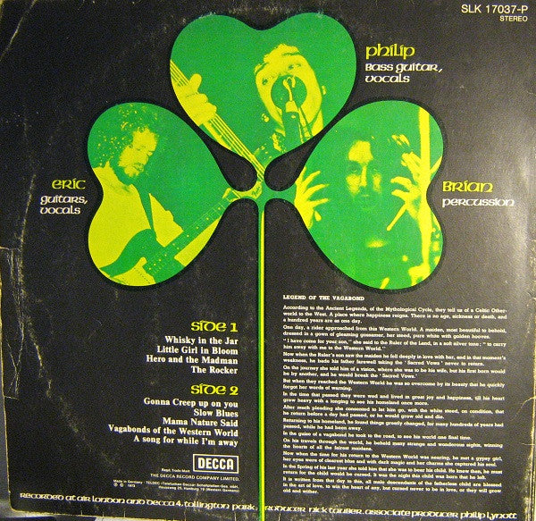 Thin Lizzy – Vagabonds Of The Western World, Gatefold