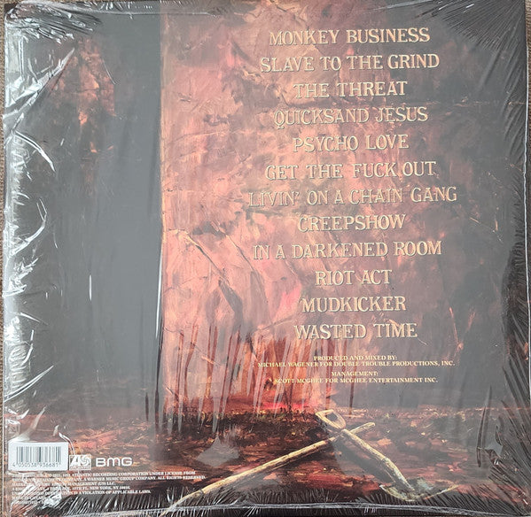 Skid Row – Slave To The Grind, 2 x LP, Orange & Black Marbled