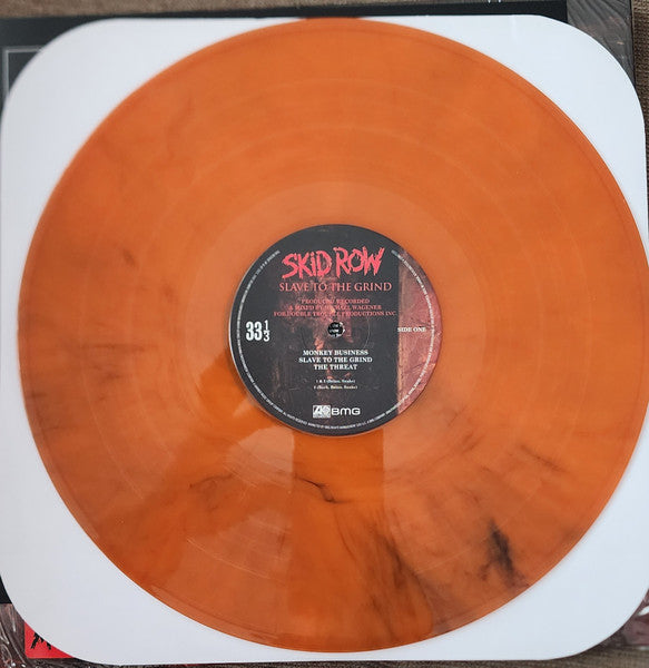 Skid Row – Slave To The Grind, 2 x LP, Orange & Black Marbled