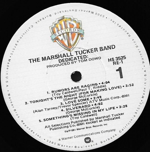 The Marshall Tucker Band – Dedicated