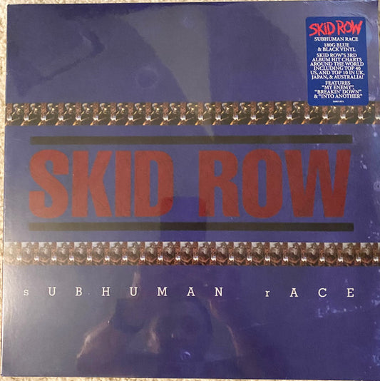 Skid Row – Subhuman Race  ,  2 LP , Blue & Black Marbled