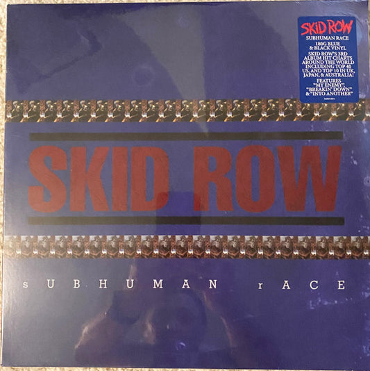 Skid Row – Subhuman Race, 2xLP, Blue & Black Marbled Vinyl