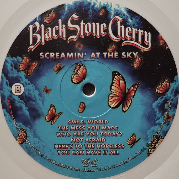 Black Stone Cherry – Screamin' At The Sky  ,  Limited Edition,  White