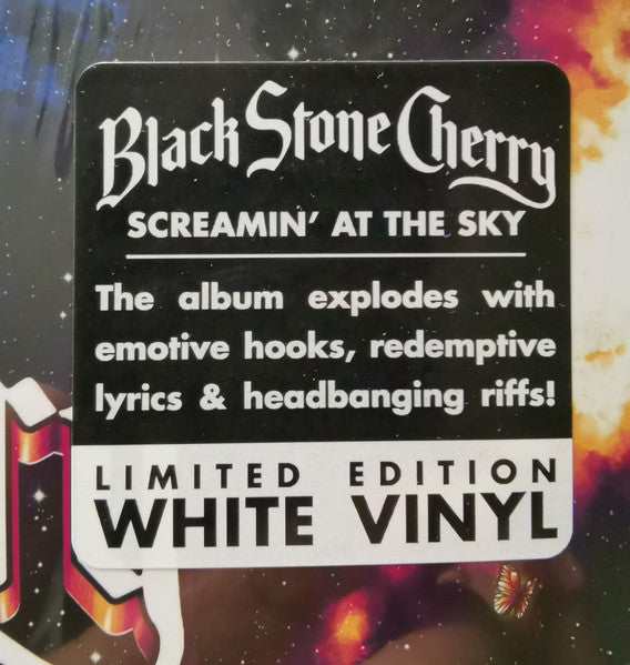 Black Stone Cherry – Screamin' At The Sky  ,  Limited Edition,  White