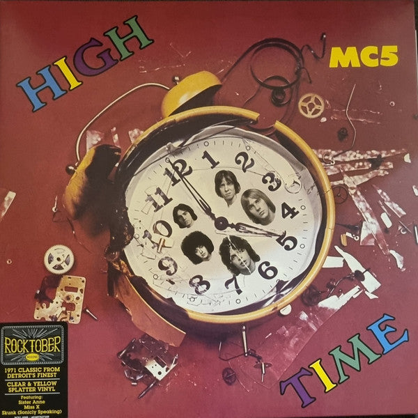 MC5 – High Time, Gatefold, Clear & Yellow Splatter Vinyl