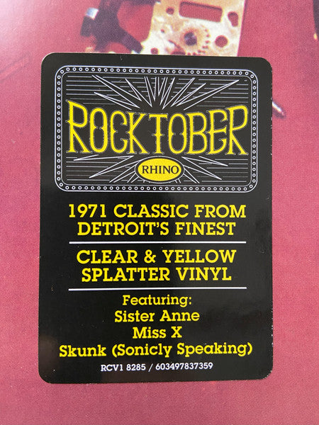 MC5 – High Time, Gatefold, Clear & Yellow Splatter Vinyl