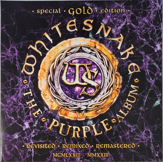 Whitesnake – The Purple Album : Special Gold Edition, 2 xLP , Limited Edition, Gold