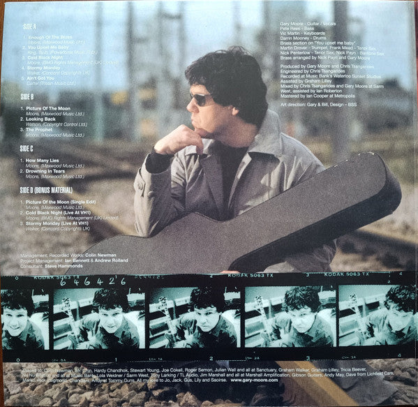 Gary Moore – Back To The Blues   ,  2LP , Gatefold