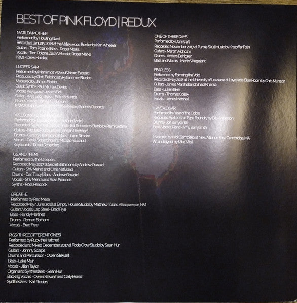 Best Of Pink Floyd | Redux   ,   Limited Edition
