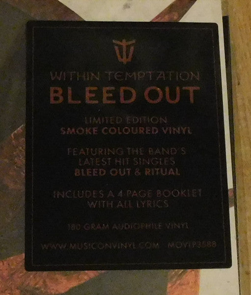 Within Temptation – Bleed Out   ,  Limited Edition, Smoke, 180g
