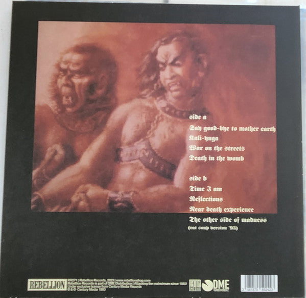 Cro-Mags – Near Death Experience  ,  Clear With Black And Purple Splatter