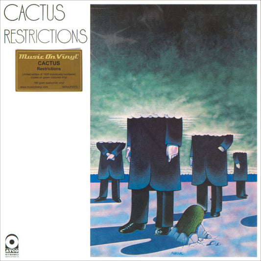 Cactus – Restrictions,  Limited Edition, Numbered, Green Vinyl