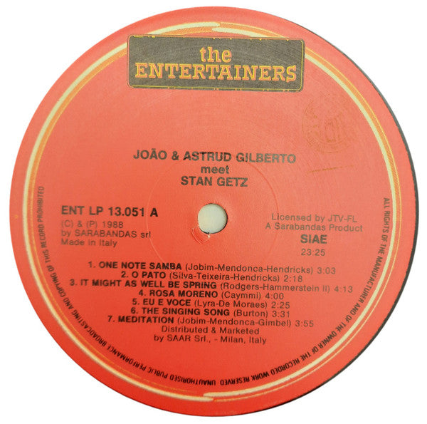 João* & Astrud Gilberto Meet Stan Getz – João & Astrud Gilberto Meet Stan Getz