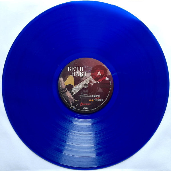 Beth Hart – Front And Center (Live From New York), 2xLP, Limited Edition, Reissue, Blue Vinyl, Gatefold