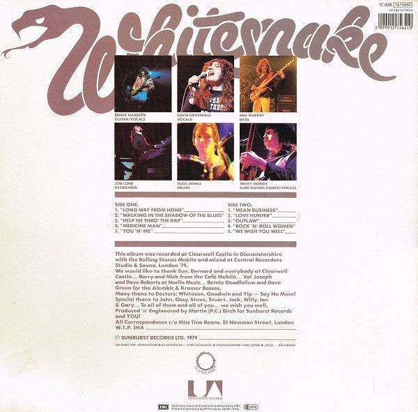 Whitesnake ‎– Lovehunter