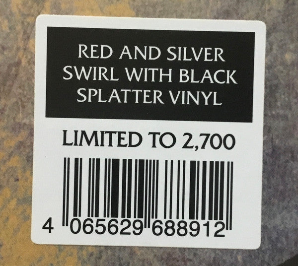 Sadus – The Shadow Inside, Limited Edition, Red And Silver Swirl With Black Splatter