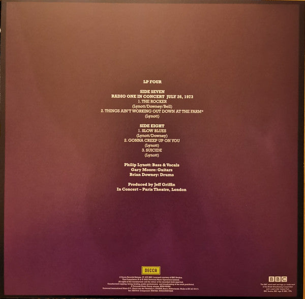 Thin Lizzy – Vagabonds Of The Western World  , 4LP , Deluxe Edition , Box