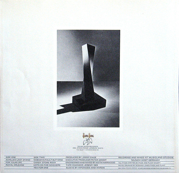 Led Zeppelin – Presence, Embossed Gatefold – Musicplanet