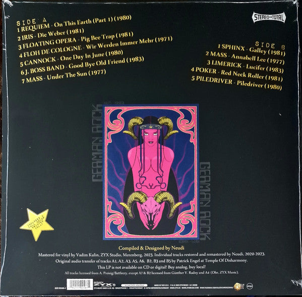 Various – German Rock - Krautrock And Beyond...