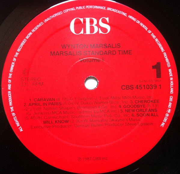 Wynton Marsalis – Marsalis Standard Time, Vol. 1