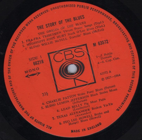 Various / Paul Oliver – The Story Of The Blues, 2xLP, Gatefold