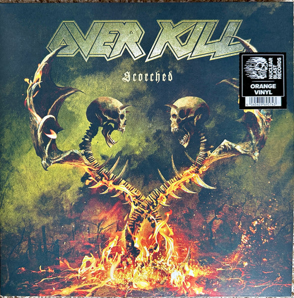 Overkill – Scorched   , 2LP , Gatefold orange vinyl