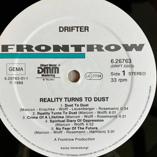 Drifter  – Reality Turns To Dust